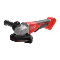 Milwaukee M18BLSAG125XPD-0 Brushless Angle Grinder with Paddle Switch Body Only in Red/Grey