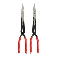 Milwaukee Long Reach Pliers Set (2 Piece) in Red/ Black/Silver