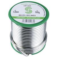 Navigator 500g Lead Free Solder Wire 3.25mm in Chrome