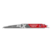 Milwaukee Sawzall Reciprocating Saw Blade TCT AX 230mm x 5TPI in Red/Grey Bi-Metal
