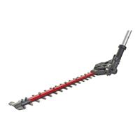 Milwaukee QUIK-LOK M18FOPH-HTA Hedge Trimmer Attachment in Red/Silver