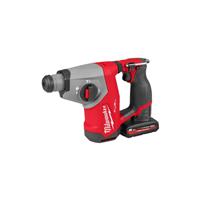Milwaukee M12FHAC16-502X FUELCompact SDS+ Hammer 2 x 5.0Ah in Red