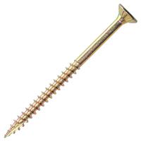 Rawlplug R-QCP Chipboard Screws 4.0 x 70mm (200 Pack) in Gold