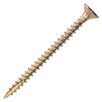 Rawlplug R-QCP Chipboard Screws 4.0 x 60mm (200 Pack) in Gold