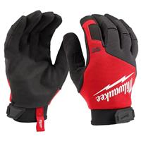 Milwaukee Performance Work Gloves in Black/Red Leather