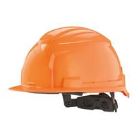 Milwaukee BOLT100 Unvented Safety Helmet in Orange