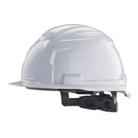 Milwaukee BOLT100 Unvented Safety Helmet in White