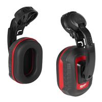 Milwaukee BOLT Helmet Mounted Ear Defenders LP 30 dB in Black