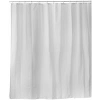Ebb and Flo Ebb + Flo Plain Textile Shower Curtain in White