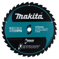 Makita Efficut TCT Cordless Saw Blade 415 x 30mm x 35T in Black