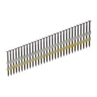 Milwaukee 20deg Ring Shank Round Head Framing Nails Galvanised 90mm (1750pc) in Silver