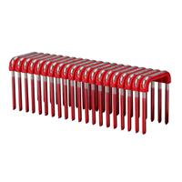 Milwaukee Cable Staples 25mm 600pc (600) in Red Plastic