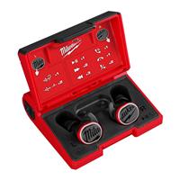 Milwaukee L4RLEPB-301 USB Rechargeable Hearing Assist Bluetooth Earplugs Pair in Black