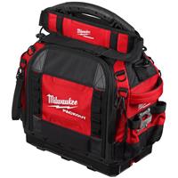 Milwaukee PACKOUT Closed Tote Tool Bag 38cm in Black/Red