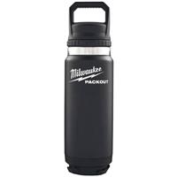 Milwaukee PACKOUT Bottle Chug Lid 710ml in Black Steel