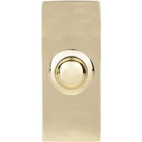 Byron 2204 Metal Bell Push in Brass