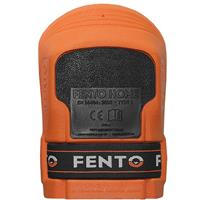 Fento Home Knee Pads Orange (2 Pack) in Black/Orange
