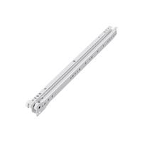 Unbranded Steel Drawer Runner 400mm (2 Pack) in White