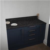 Mariz Worktop 1500 x 640 x 12mm in Vena Black