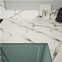 Mariz Upstand 3050 x 70 x 12mm in Vena White