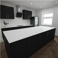 Mariz Island Worktop 3050 x 1240 x 12mm in Pure White
