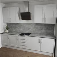 Mariz Half Splashback 1500 x 600 x 3mm in Light Concrete