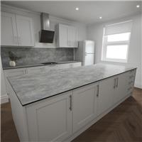 Mariz Island Worktop 3050 x 1240 x 12mm in Light Concrete