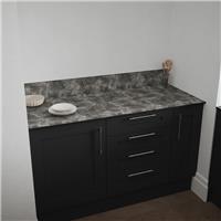 Mariz Mari Worktop 1500 x 640 x 12mm in Dark Concrete