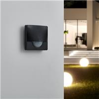Eglo Detect Me 3 Outdoor Motion Detector in Black Plastic
