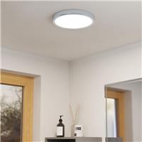 Eglo Fueva 6 LED Ceiling Light 14.2W 2000lm 3CCT in Chrome Plastic