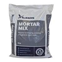 Blue Hawk Mortar Mix 5kg in Light Brown When Dry Plastic