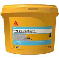 Sika Damp Proofing Slurry 20kg in Grey Bitumen