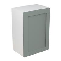 Kitchen Kit Flatpack Shaker Kitchen Cabinet Wall Unit Matt Sage 500mm in Green