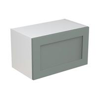Kitchen Kit Flatpack Shaker Kitchen Cabinet Wall Bridge Unit Matt Sage 600mm in Green