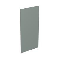 Kitchen Kit Flatpack J-Pull Kitchen Cabinet Matt Sage Wall End 350mm in Green