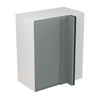 Kitchen Kit Flatpack J-Pull Kitchen Cabinet Wall Blind Corner Unit Matt Sage 600mm in Green