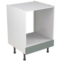 Kitchen Kit Flatpack Shaker Kitchen Cabinet Base Oven Unit Matt Sage 600mm in Green