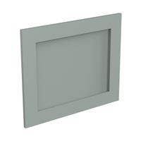 Kitchen Kit Flatpack Shaker Appliance Door Matt Sage 490x596mm in Green