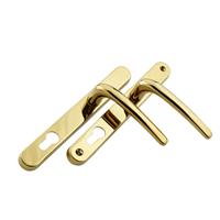 ERA Decorative Inline Lever Door Handle Polished (Pair) in Gold