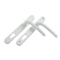 ERA Decorative Inline Lever Door Handle (Pair) in White