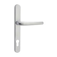 ERA Decorative Inline Lever Door Handle Satin (Pair) in Chrome