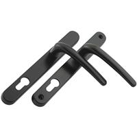 ERA Decorative Inline Lever Door Handle (Pair) in Black