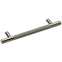 Hiatt Kensington Knurled T-Bar Handle 128mm in Black Nickel Aluminium