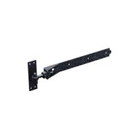 GateMate Hook and Band Gate Hinge 450mm Epoxy in Black