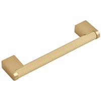 Hiatt Frankfurt Linear Cabinet Handle 128mm Brushed in Brass