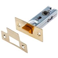 Lockworks Tubular Mortice Latch Electro 66mm in Brass