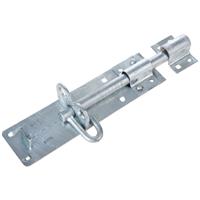 Lockworks Heavy Duty Brenton Bolt Galvanised 200mm in Silver
