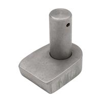 Perry No.154/S Gate Hooks to Weld with Straight End Base in Steel