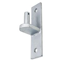 Perry No.435 Hooks on Oblong Plate Galvanised in Steel