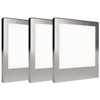 Sensio Horizon Triotone LED Cabinet Light 3.6W 220lm Triple Pack (3 Pack) Steel